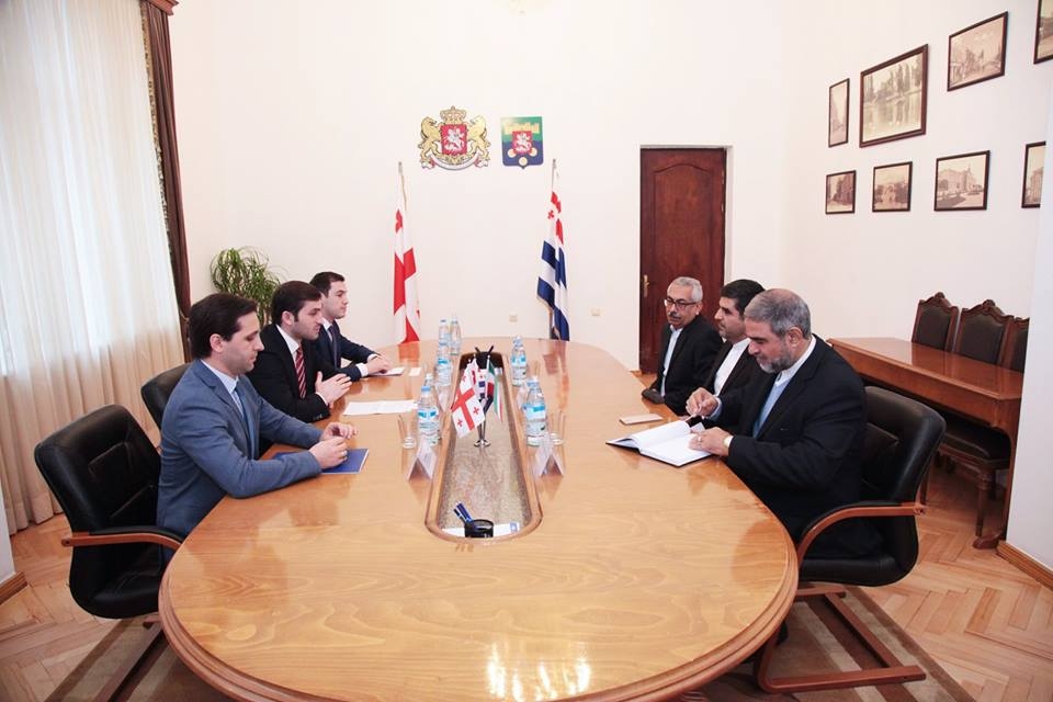 შეხვედრა ირანის გენერალური კონსულის მოვალეობის შემსრულებელთან