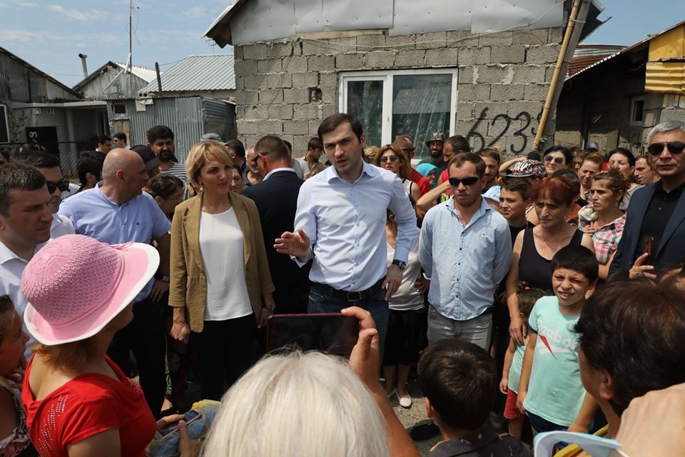 მთავრობის თავმჯდომარე, მინისტრებთან ერთად, “ოცნების ქალაქის” მშენებლობის მიმდინარეობას ადგილზე გაეცნო