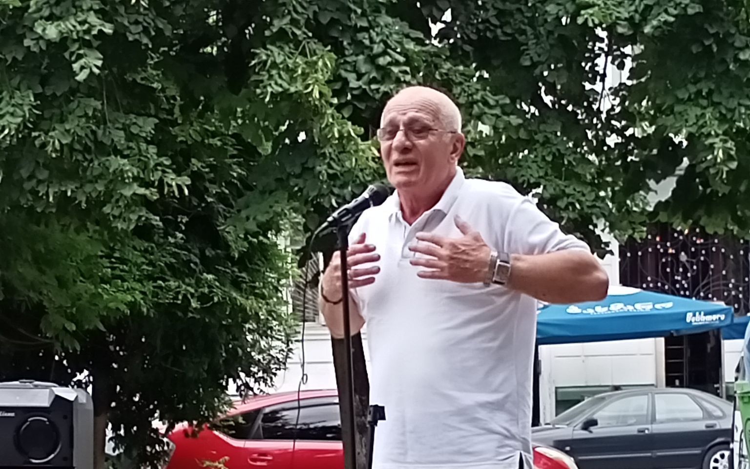 იაშა თანდილავა სარფში საქართველოს ციხე-ბურჯივით დგას
