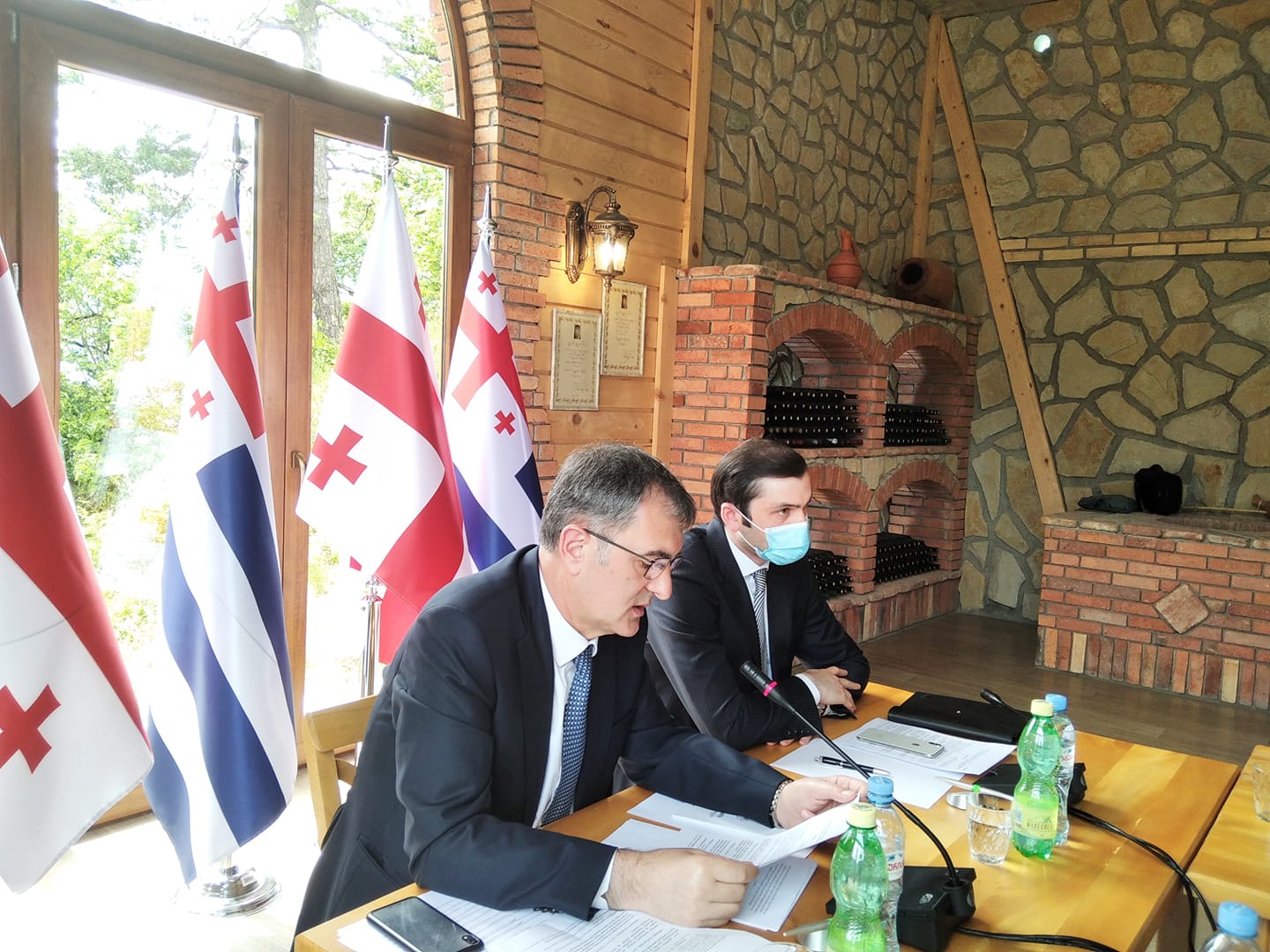 პარლამენტის კომიტეტის გასვლითი სხდომა ქედაში