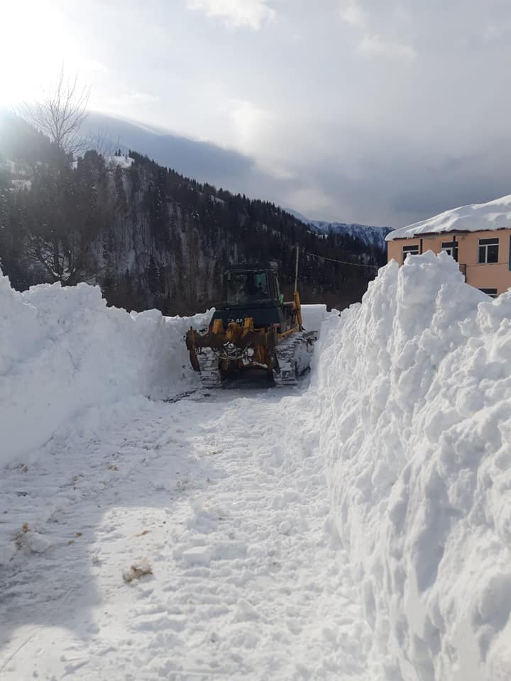 თოვლი არ გვტოვებს . . .