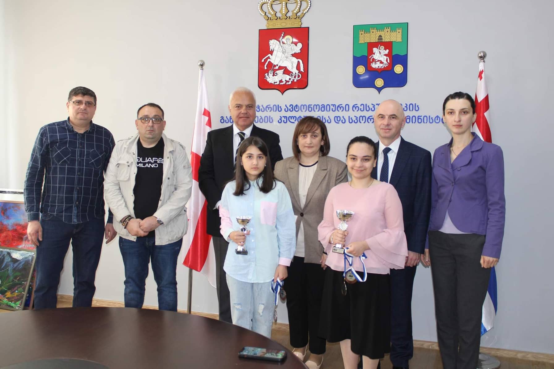 დიდი წარმატება და შეხვედრა პრიზიორ მოჭადრაკეებთან