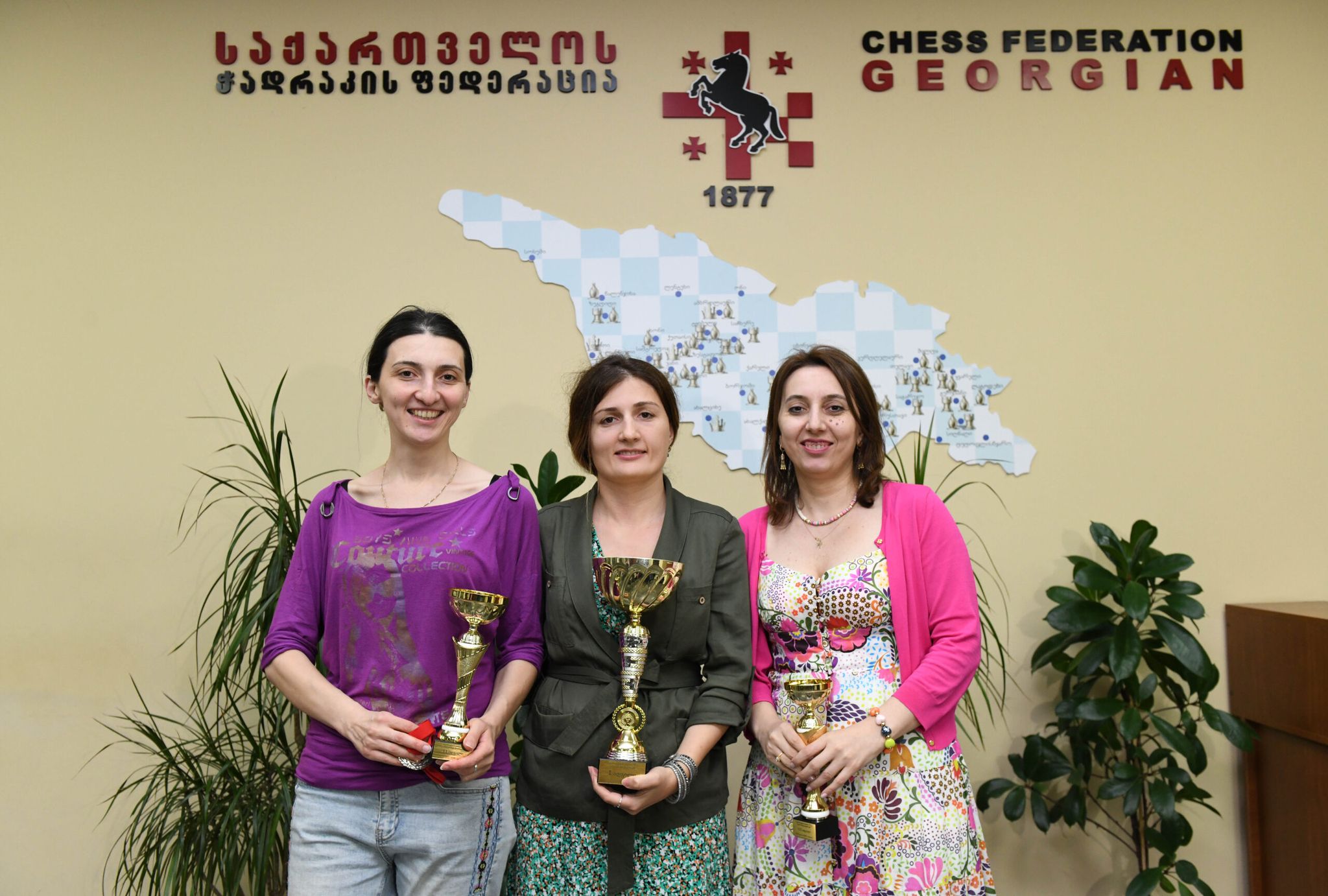 საქართველოს ქალთა ჩემპიონატი ჭადრაკში ბათუმელთა ტრიუმფით დასრულდა