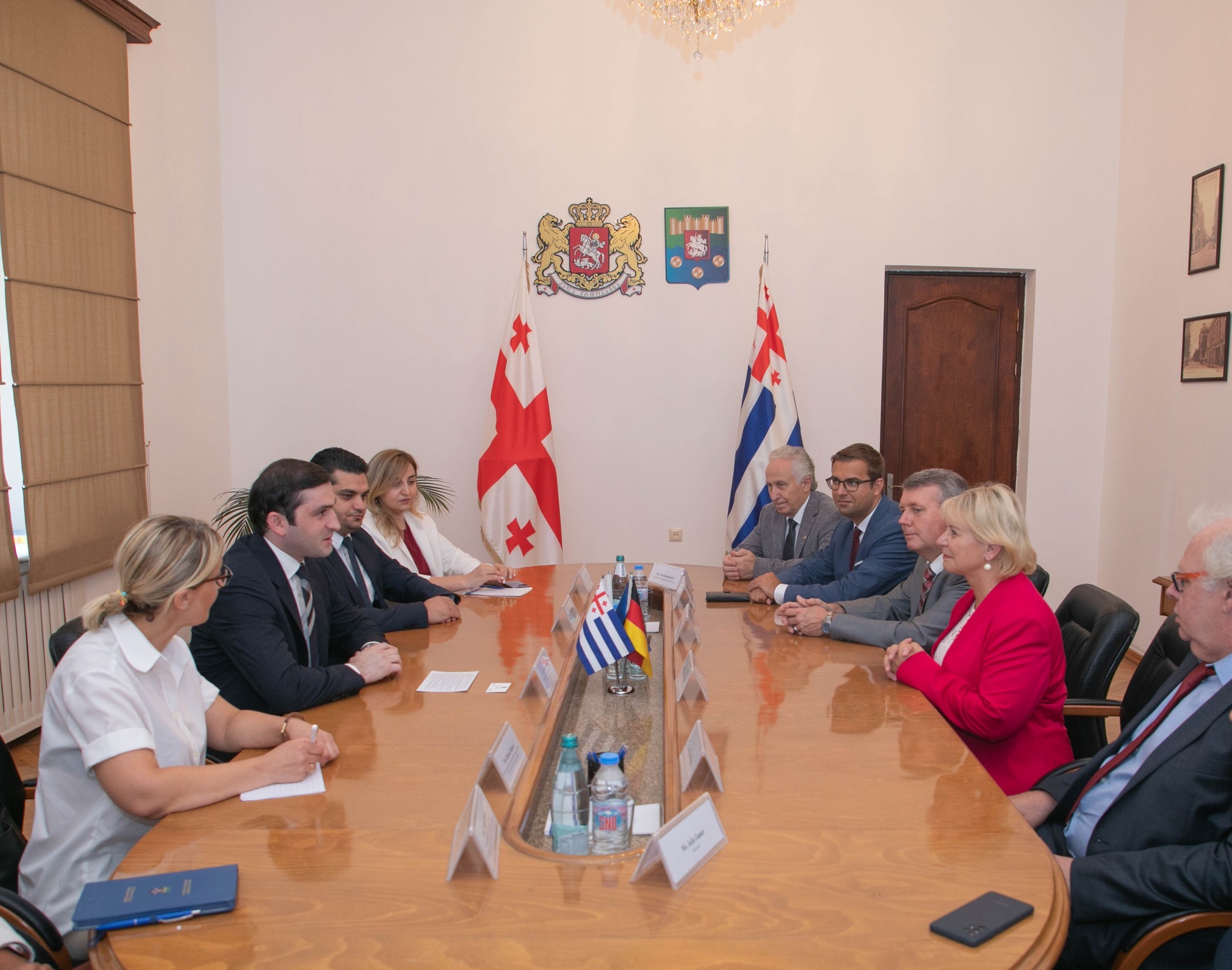 თორნიკე რიჟვაძე ბრანდენბურგის პარლამენტის პრეზიდენტს, დოქტორ ულრიკე  ლიდტკეს შეხვდა