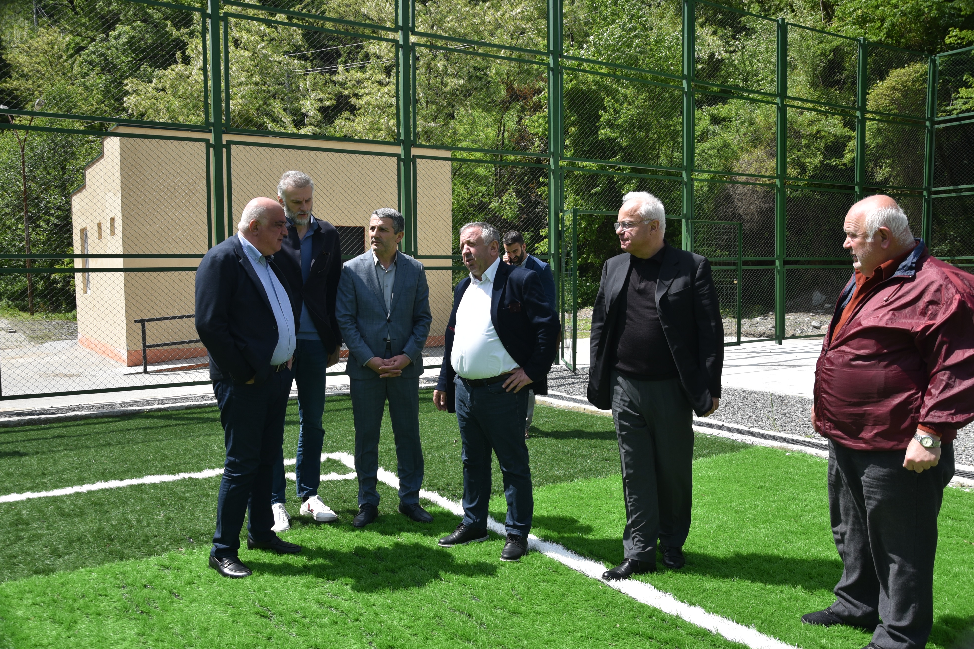 მიზანი – სპორტული ინფრასტრუქტურის განვითარება