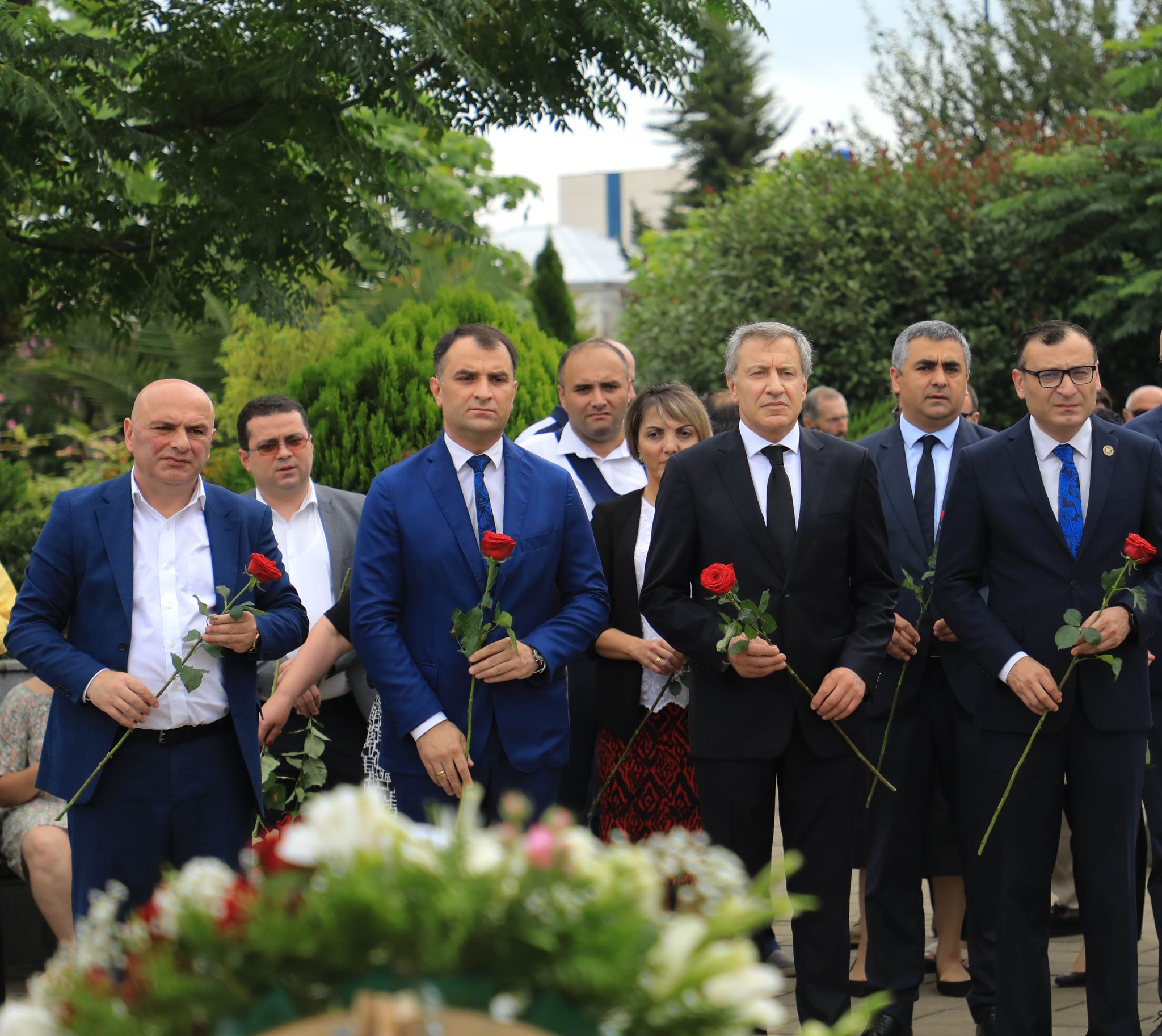 შინდისის გმირების ხსოვნას პატივი მიაგეს