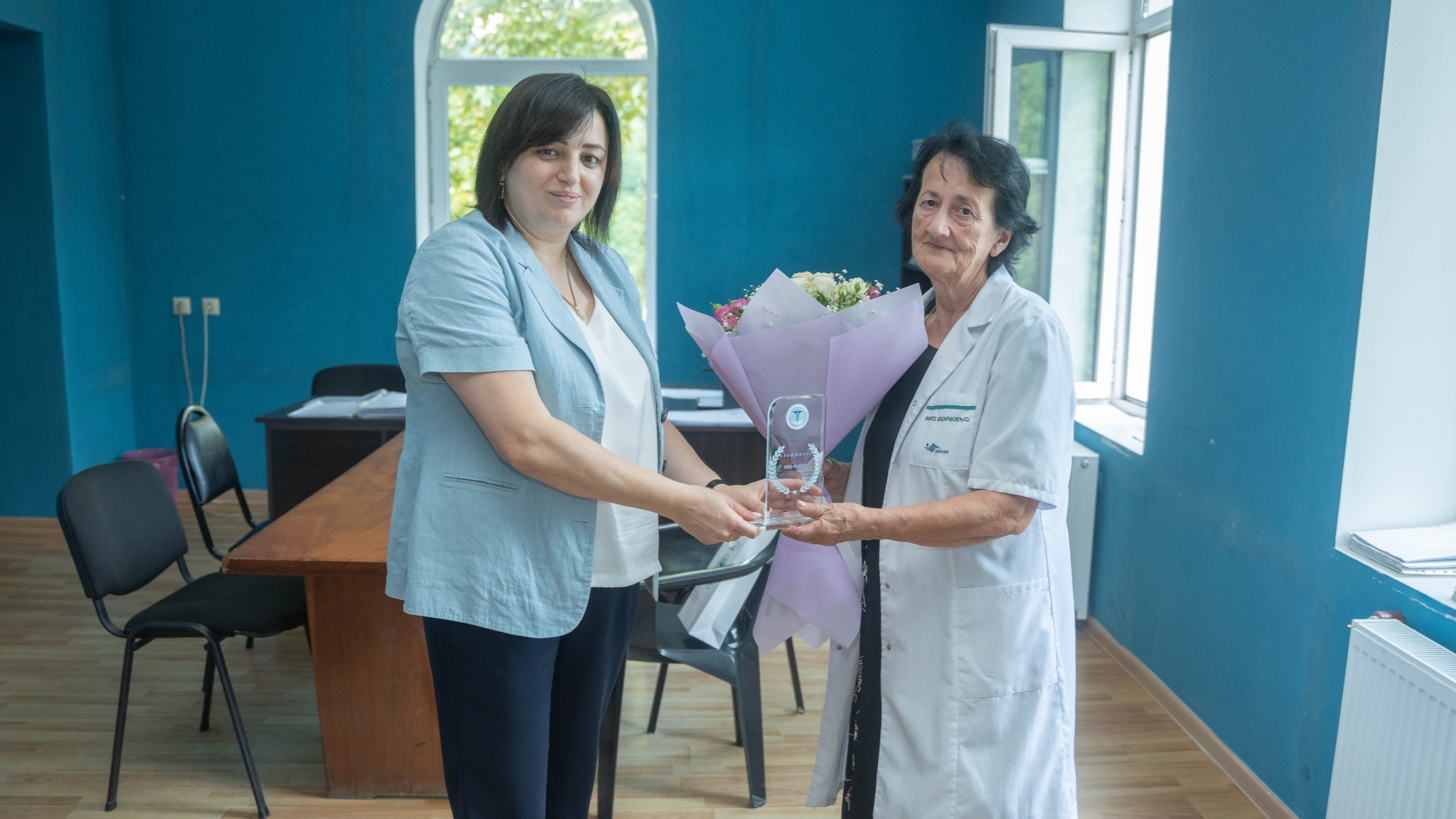 ღვაწლმოსილი ექიმი – ნუნუ ჩხაიძე მადლობის სიგელით დაჯილდოვდა