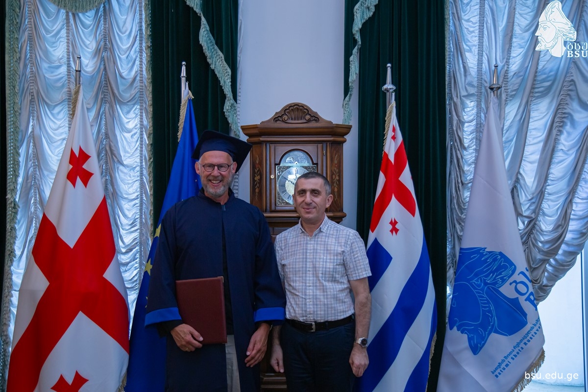 პროფესორი ტომას იონტერი – უნივერსიტეტის საპატიო დოქტორი