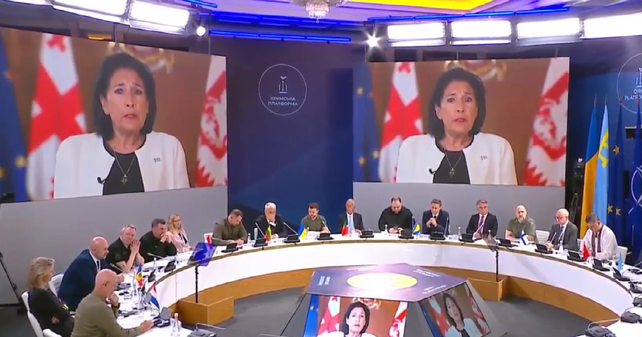 სალომე ზურაბიშვილი ,,ყირიმის პლატფორმის” სამიტზე