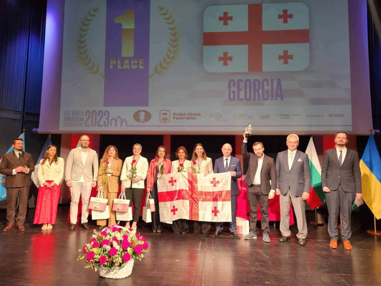 საქართველოს მოჭადრაკე ქალთა ნაკრები მსოფლიო ჩემპიონია!