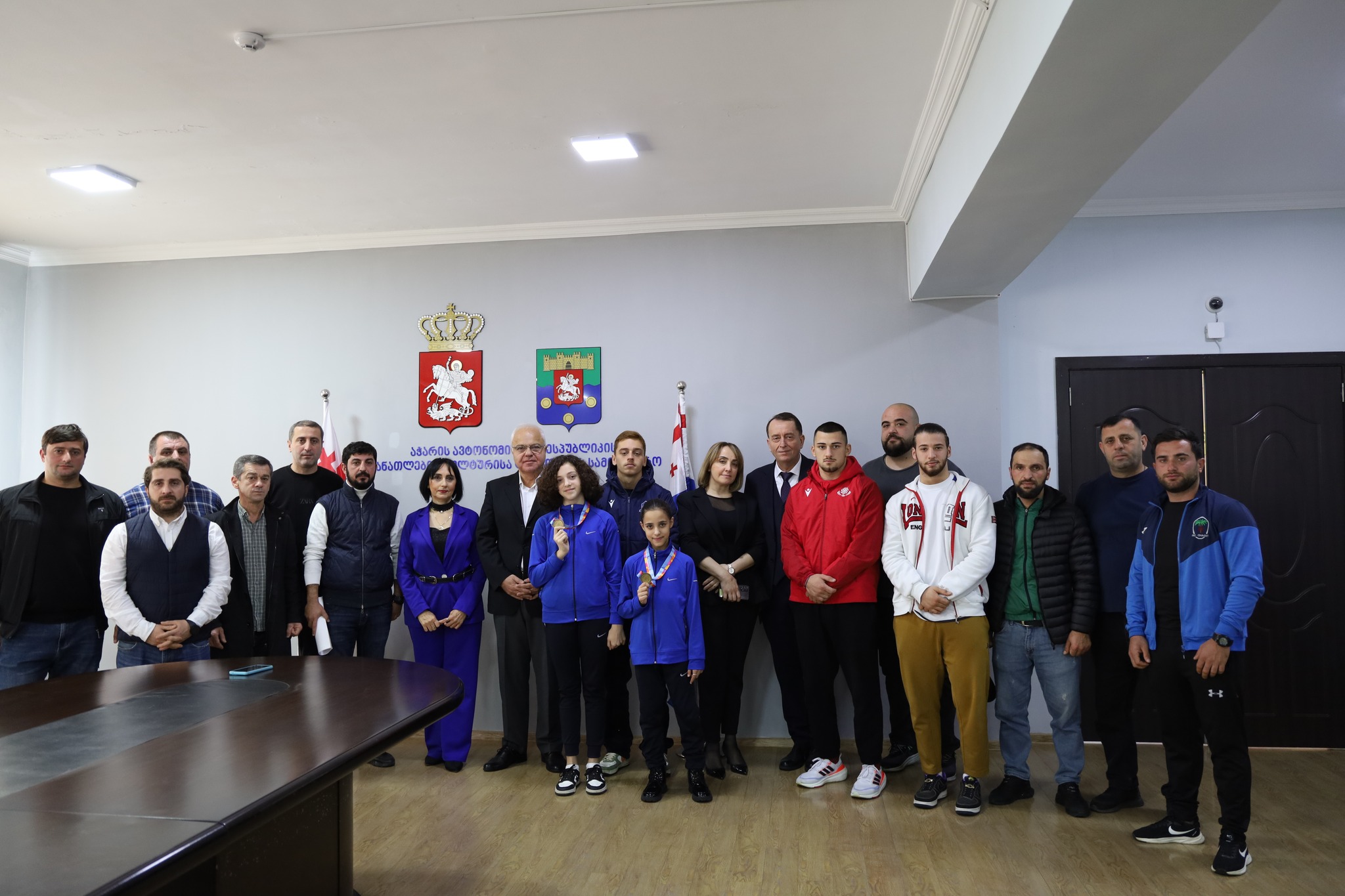 შეხვედრა წარმატებულ სპორტსმენებთან