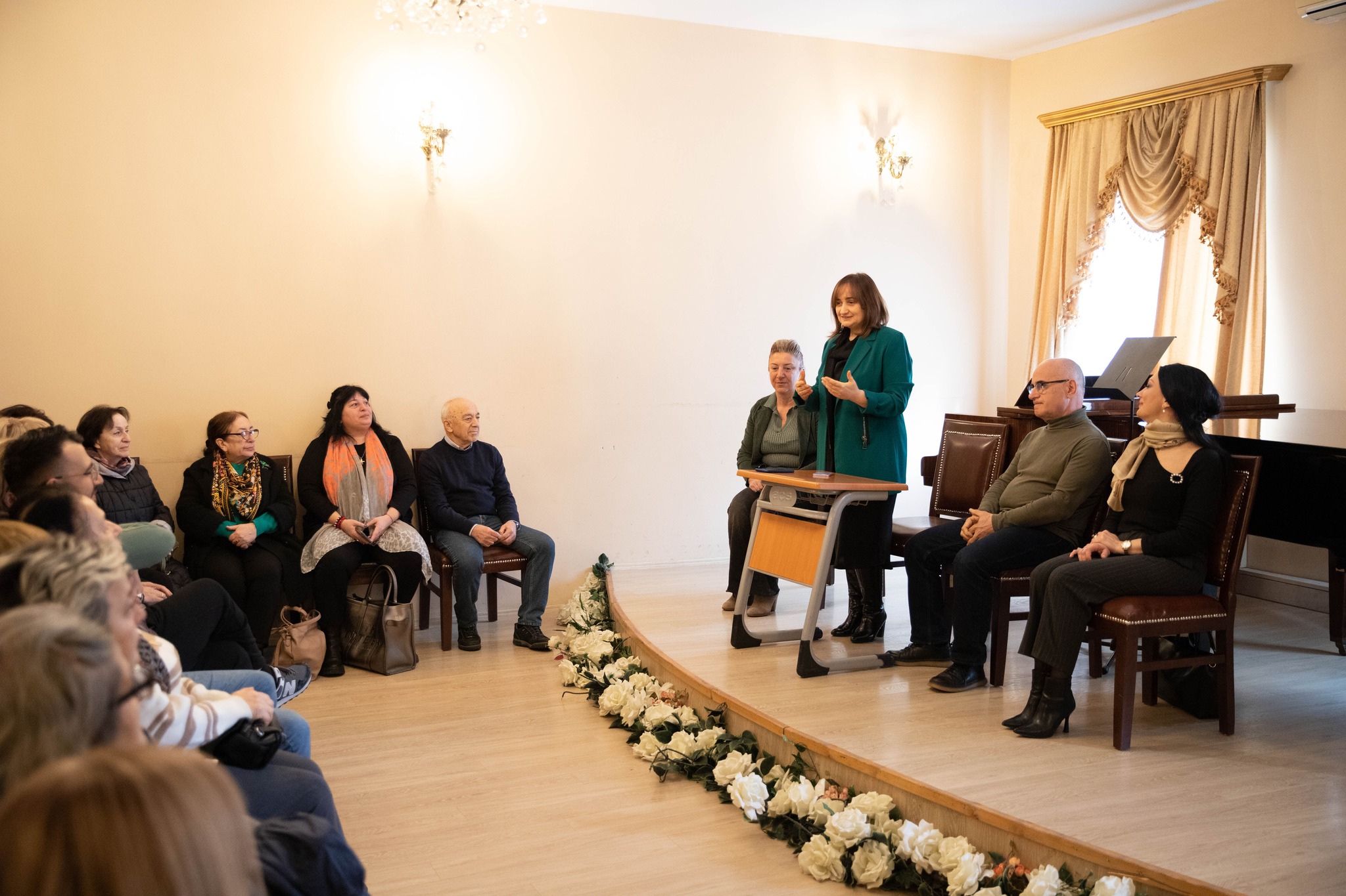 შეხვედრა სამუსიკო სკოლის თანამშრომლებთან