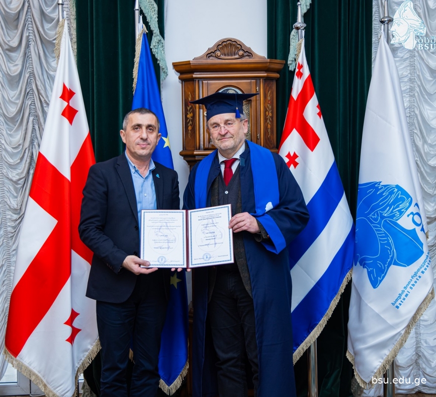 ფრანც კოკს ბსუ-ის საპატიო დოქტორის წოდება მიენიჭაა