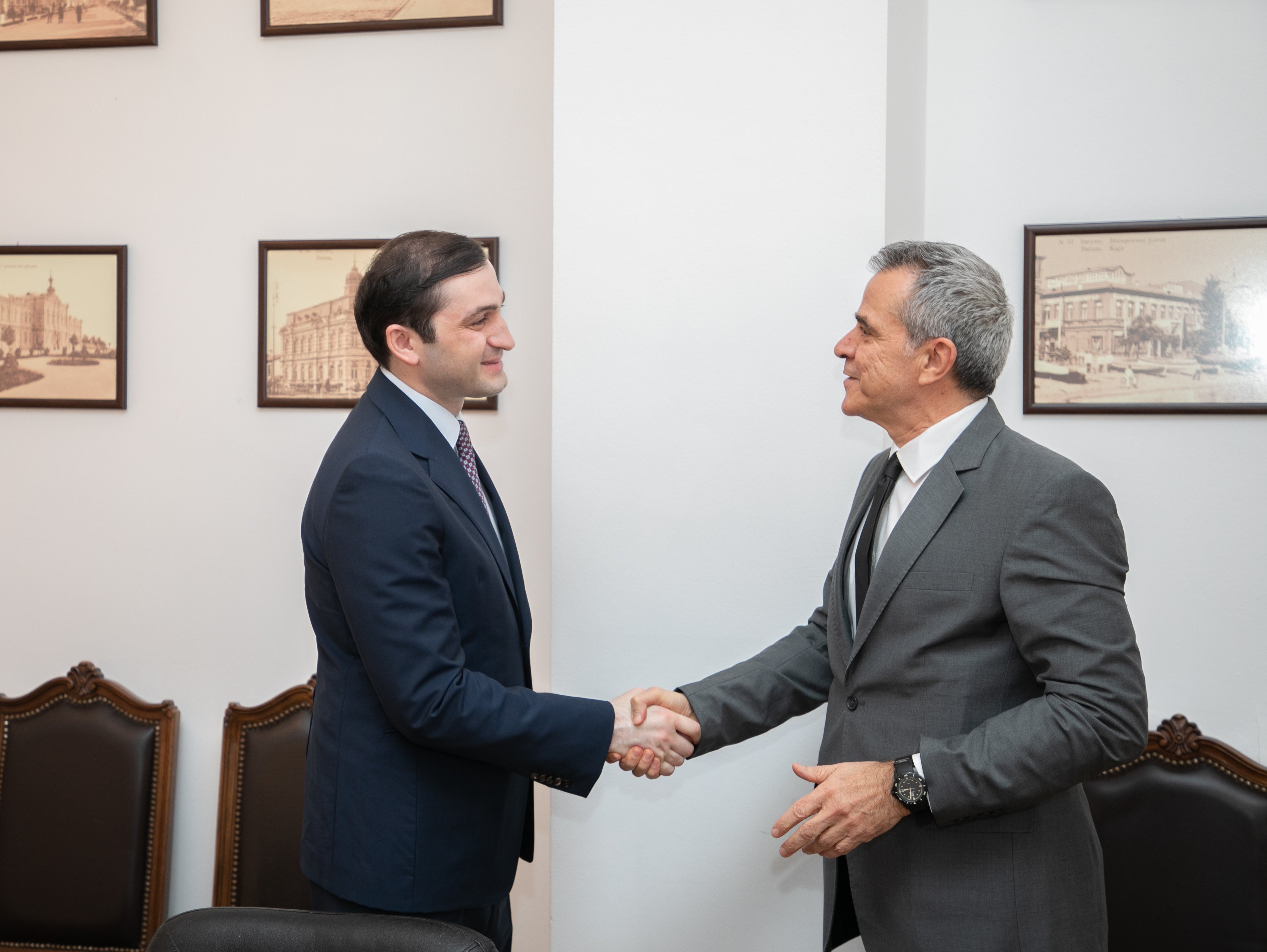 თორნიკე რიჟვაძე ბულგარეთის ელჩს შეხვდა