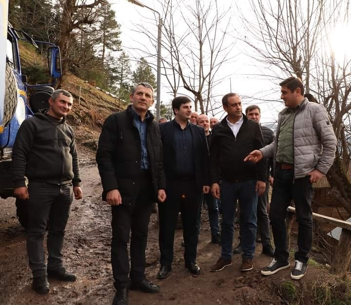 ჩანჩხალოში საავტომობილო მიმოსვლა აღდგა