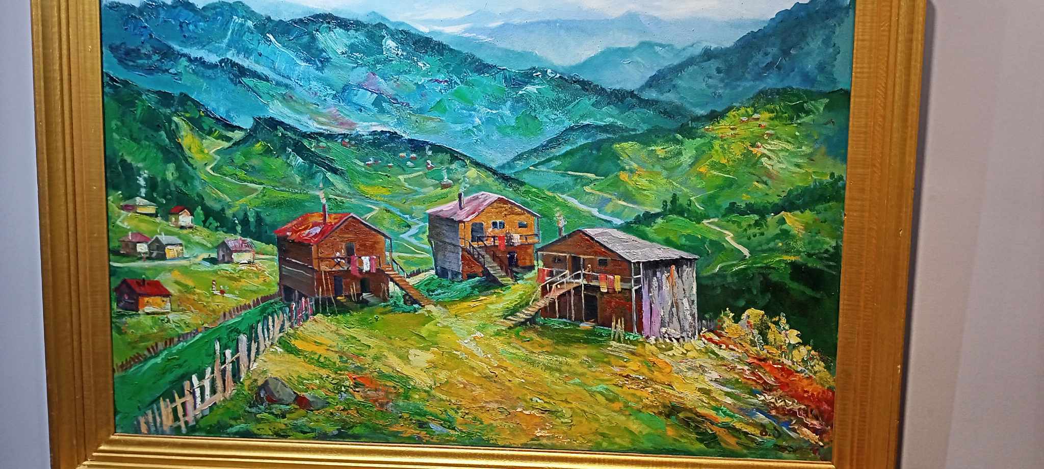 წლის პირველი გამოფენა – სამხატვრო სკოლაში