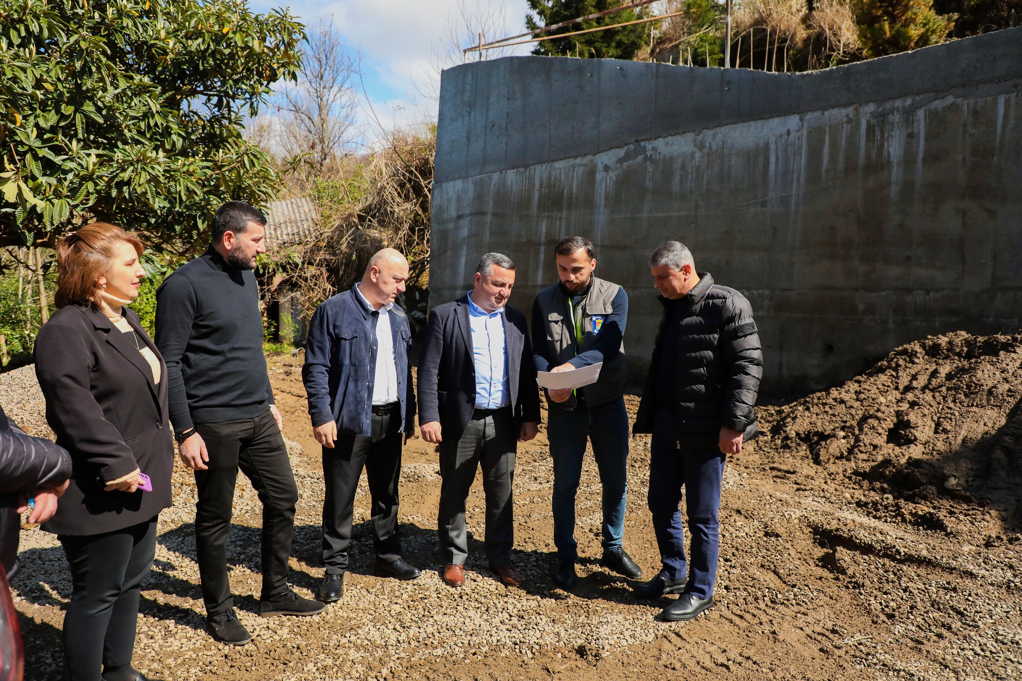 ინფრასტრუქტურული სამუშაოები – ხელვაჩაურში