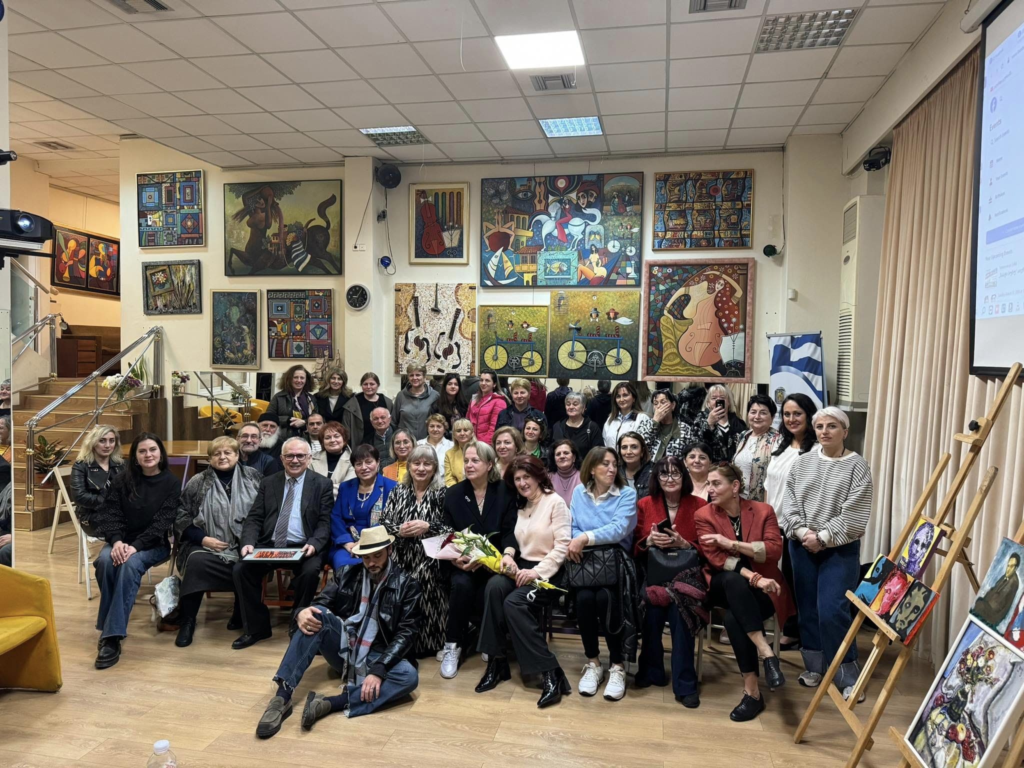 ბელა ქებურიას შემოქმედებითი საღამო – ათენში