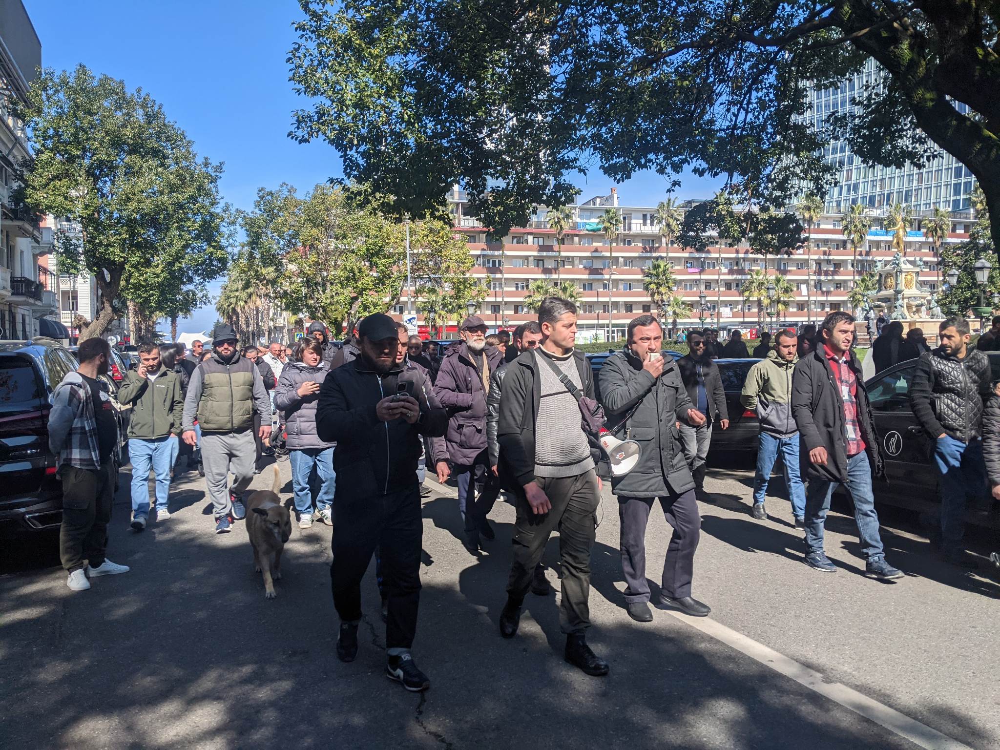 თვითდასაქმებულების აქცია ბათუმში