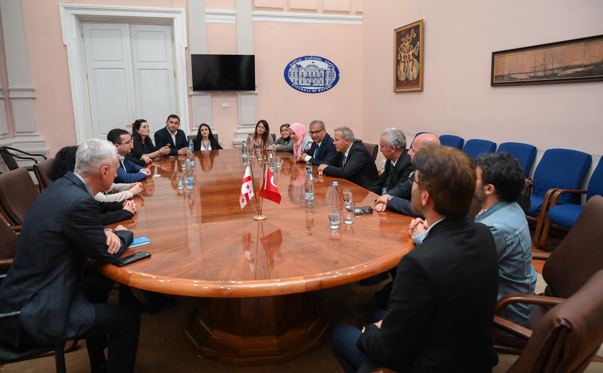 ბათუმის მერი თურქეთის დელეგაციას შეხვდა