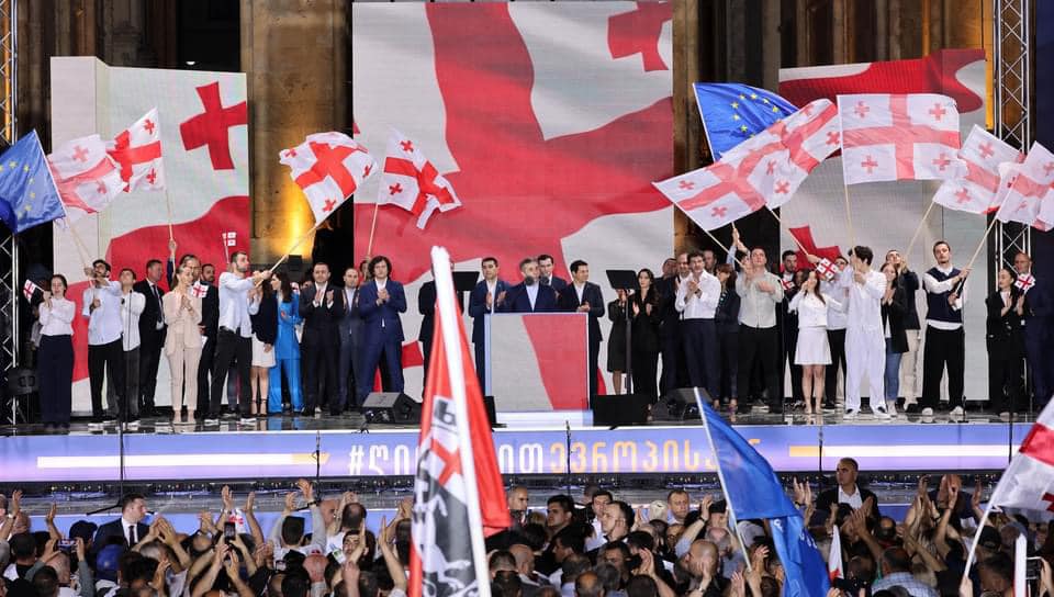 “მამული, ენა, სარწმუნოება” – საყოველთაო-სახალხო შეკრება რუსთაველზე