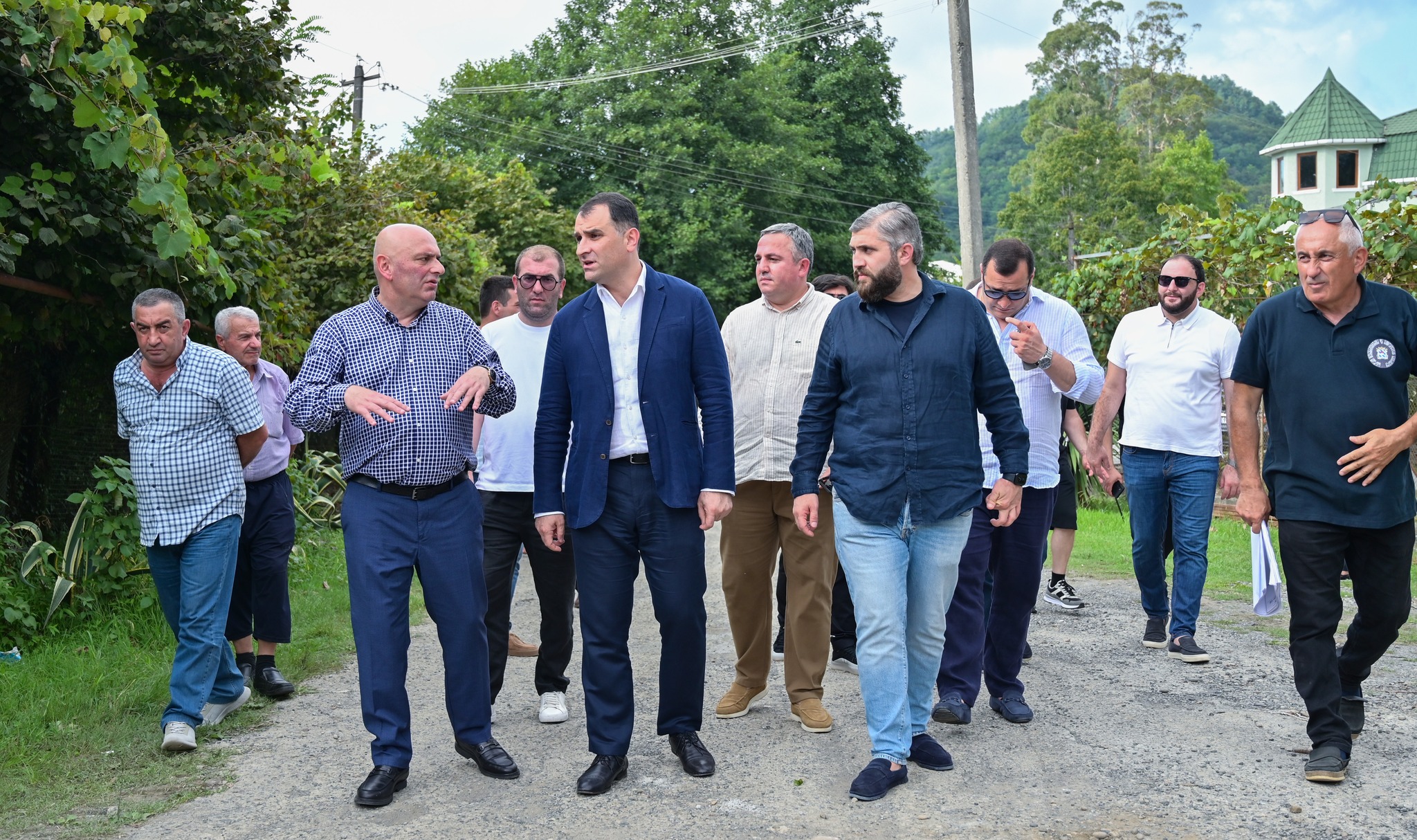 მასშტაბური ინფრასტრუქტურული პროექტი დაიწყო