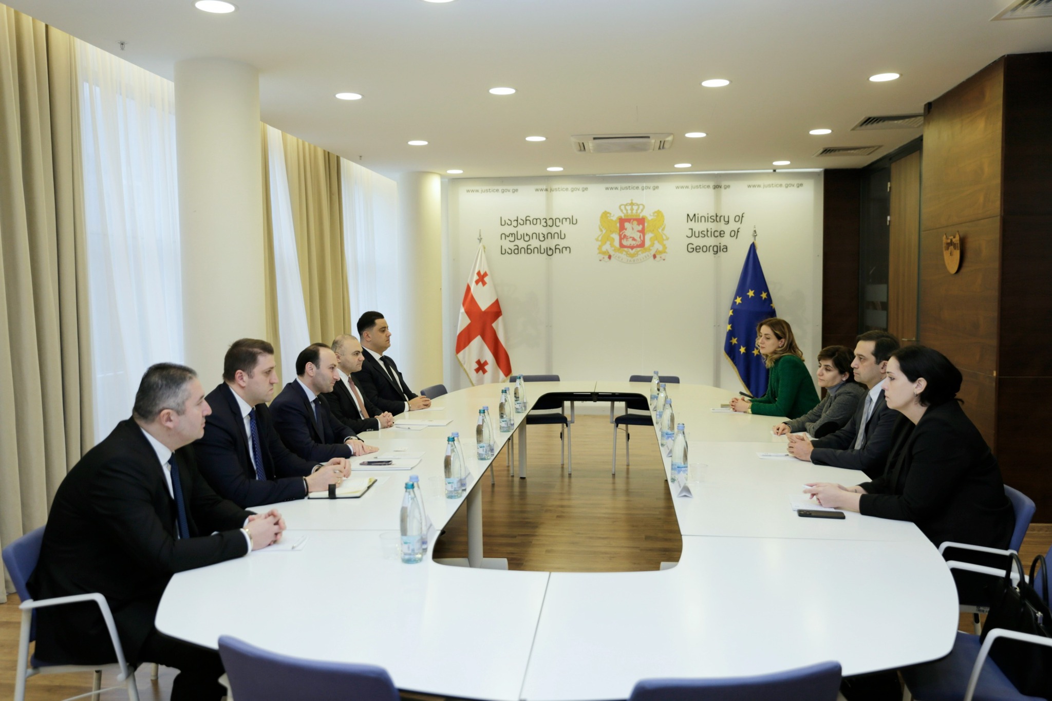 ლევან იოსელიანი იუსტიციის მინისტრს შეხვდა