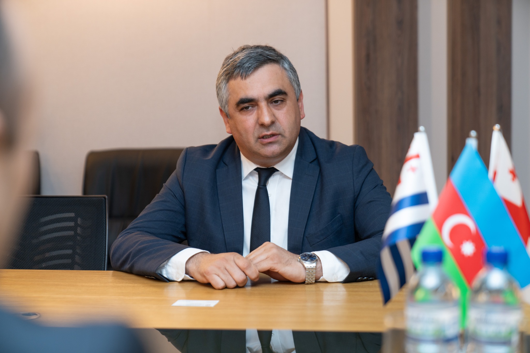 შეხვედრა ბათუმში აზერბაიჯანის გენერალურ კონსულთან