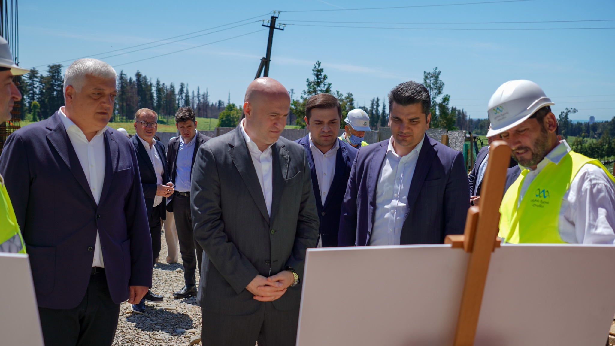 ინფრასტრუქტურულ სამუშაოებს გაეცნენ
