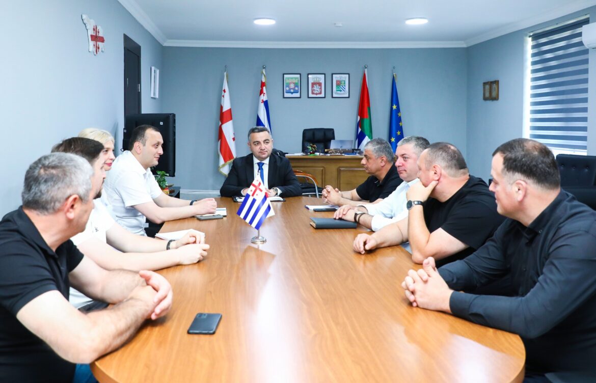 სამუშაო შეხვედრა – ხელვაჩაურის მერთან