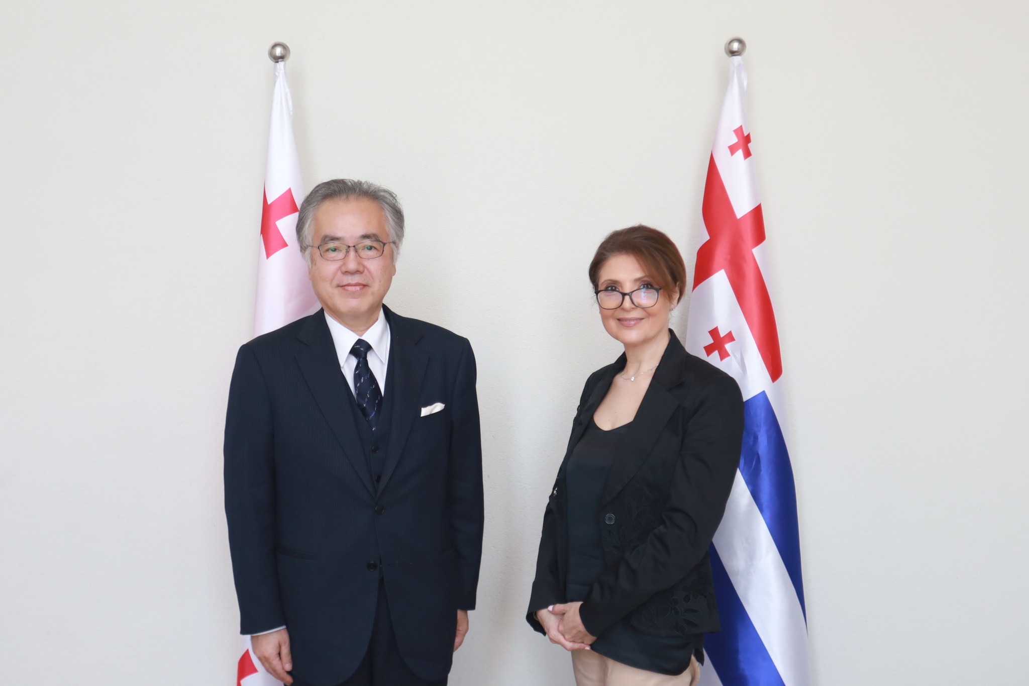ელისო ბოლქვაძე საქართველოში იაპონიის ელჩს შეხვდა