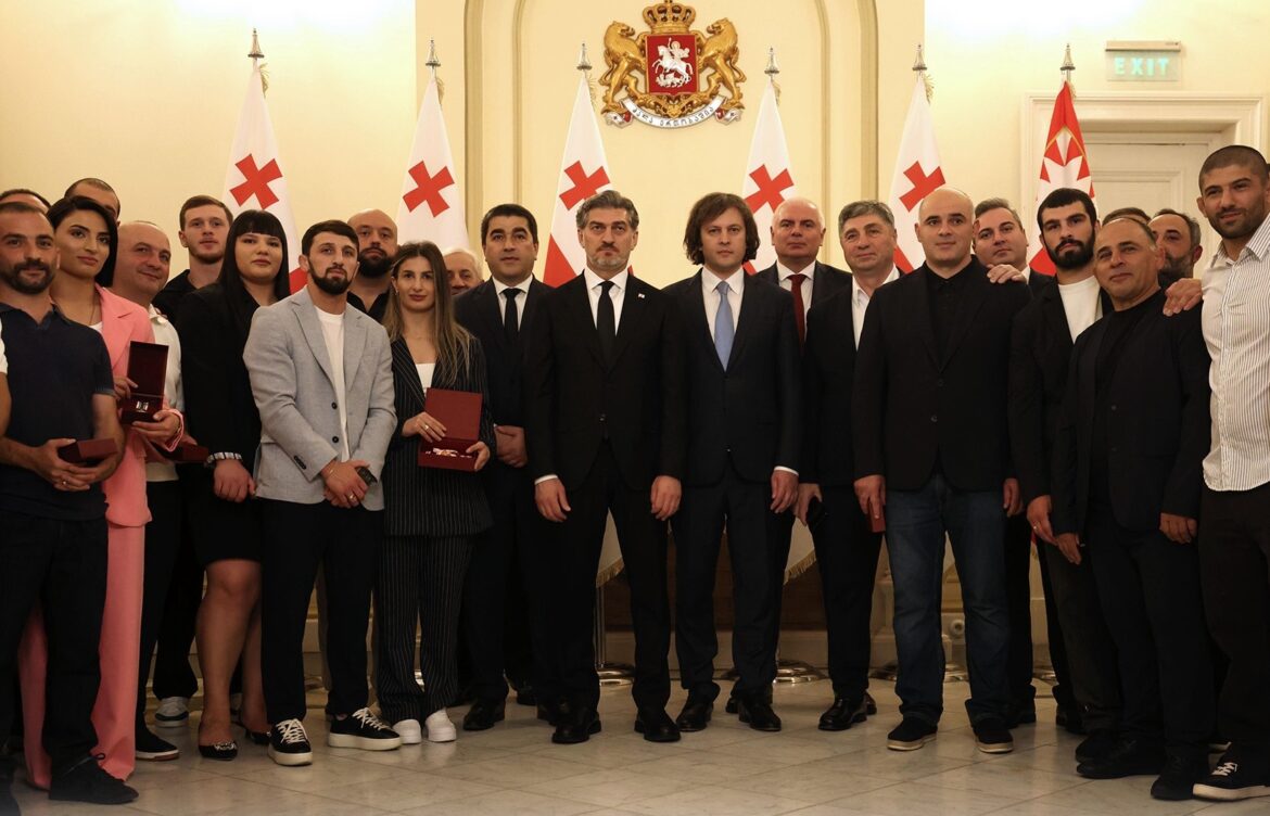 ძიუდოისტები ღირსების მედლებით დაჯილდოვდნენ