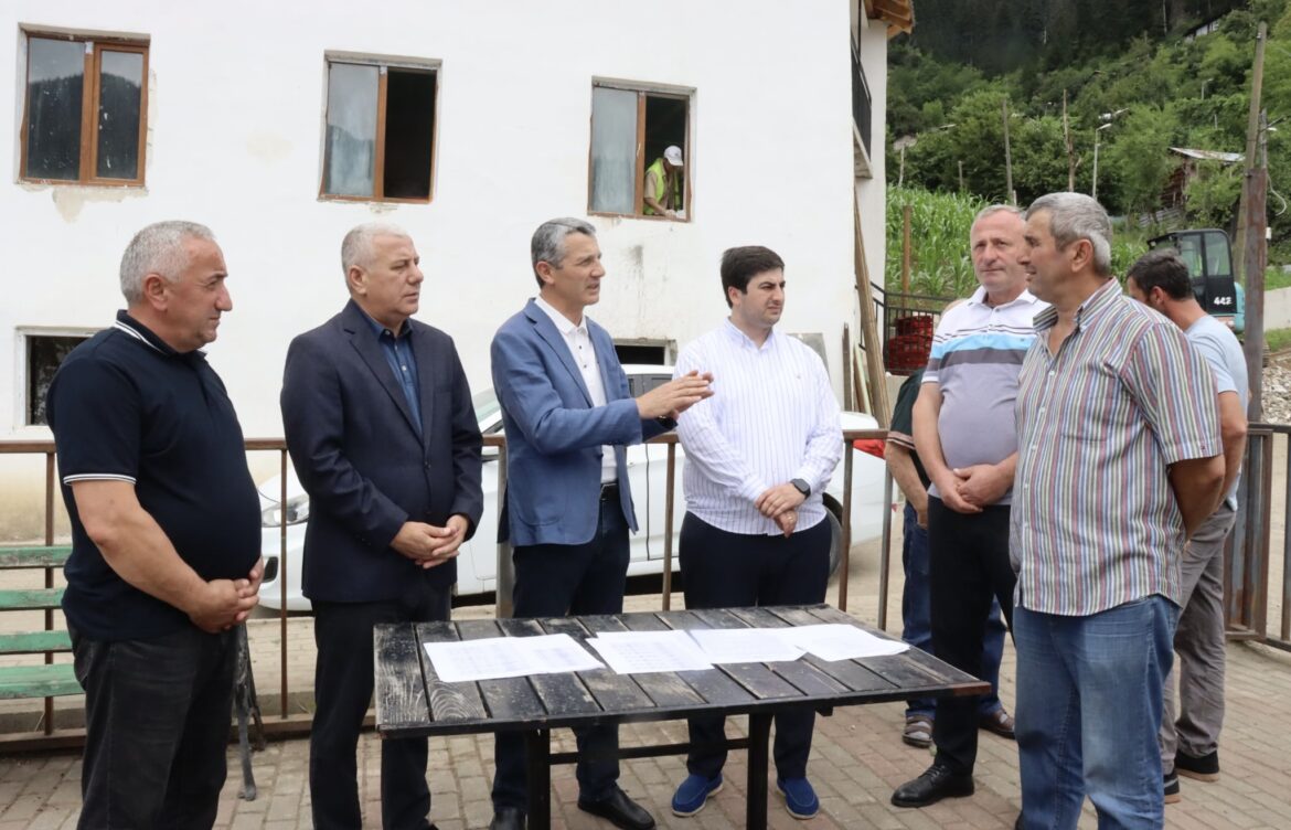 სოფლების კეთილმოწყობა გრძელდება