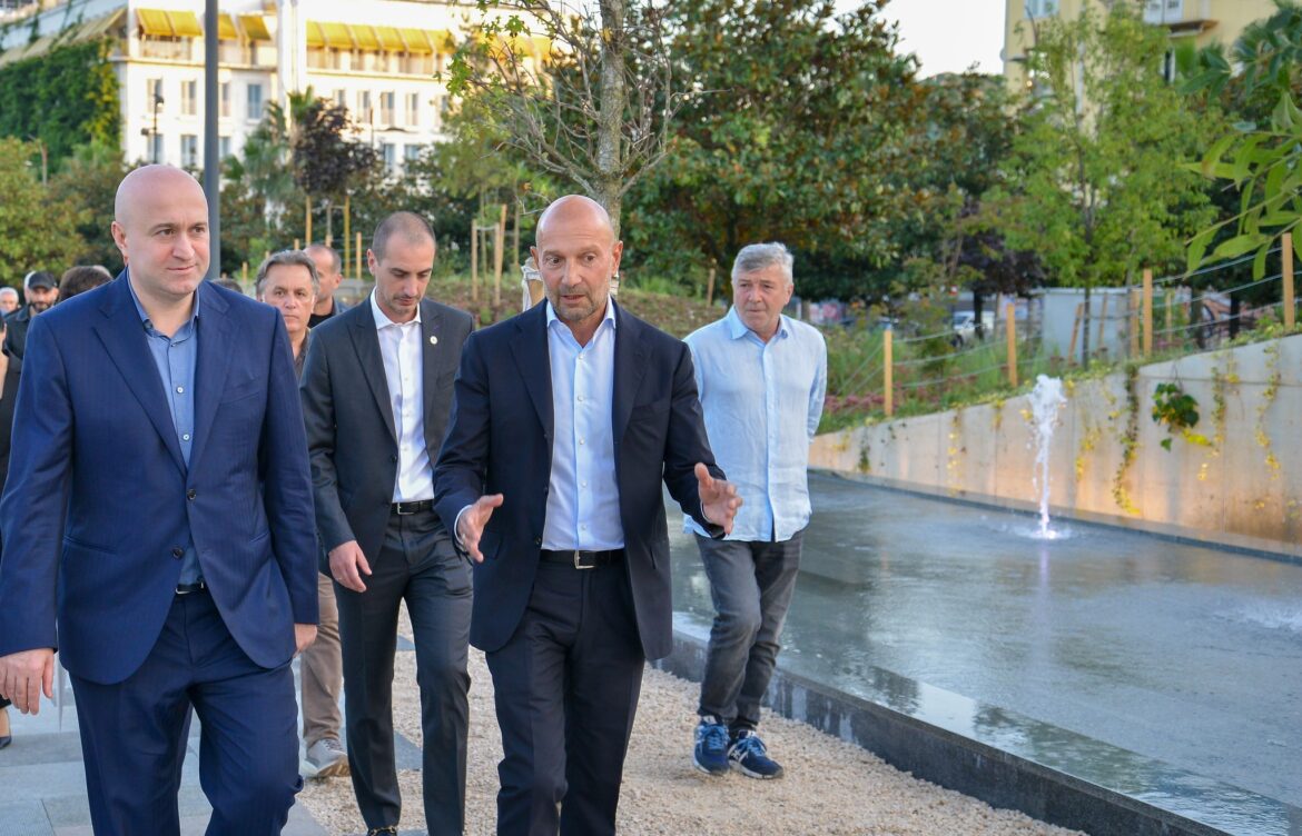 სულხან თამაზაშვილმა ახალი რეკრეაციული სივრცე გახსნა