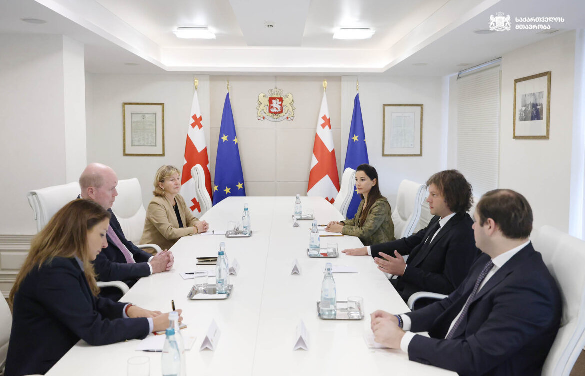 ირაკლი კობახიძე BP-ის რეგიონულ პრეზიდენტს შეხვდა