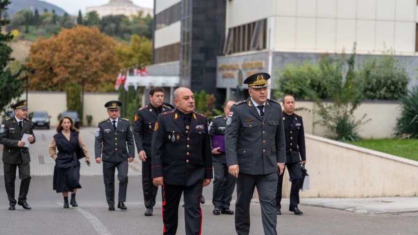 სომხეთის თავდაცვის სამინისტროს სამხედრო პოლიციის დელეგაციის  ვიზიტი – საქართველოში