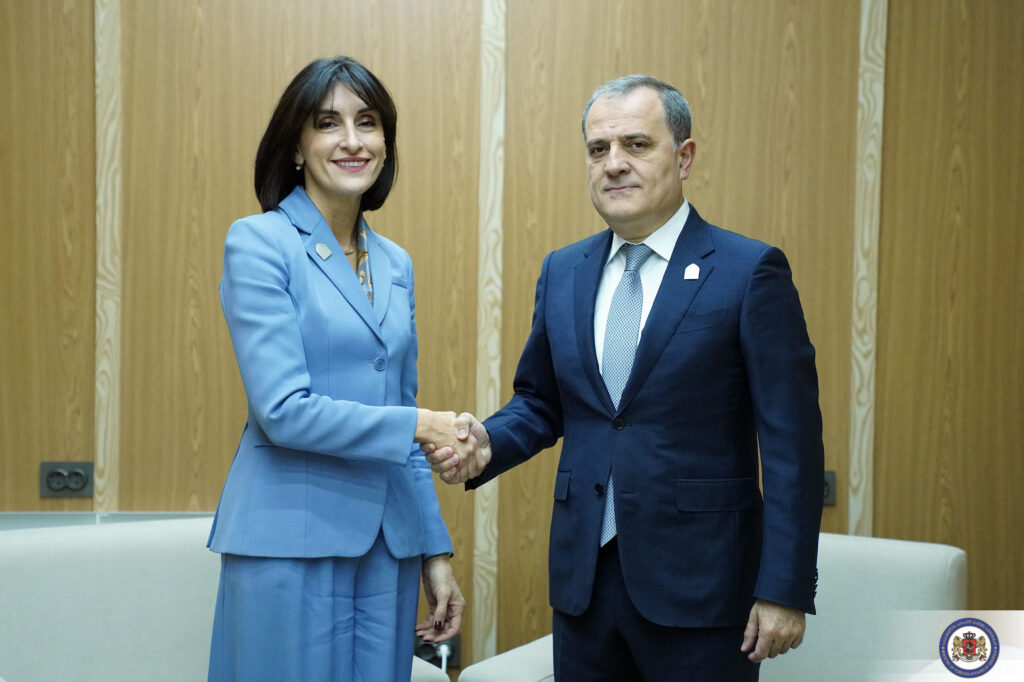 მაკა ბოჭორიშვილი აზერბაიჯანის საგარეო საქმეთა მინისტრს შეხვდა