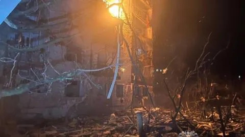 რუსებმა ქალაქ ბალაკლიას რაკეტებით დაარტყეს