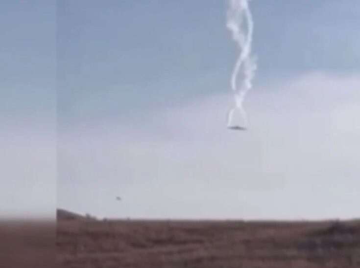 საქართველოს საზღვრიდან დაახლოებით 5 კილომეტრში, თურქულმა სამხედრო თვითმფრინავმა ავიაკატასტროფა განიცადა