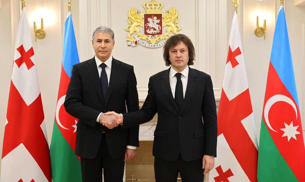 ირაკლი კობახიძე აზერბაიჯანის რესპუბლიკის შინაგან საქმეთა მინისტრს შეხვდა