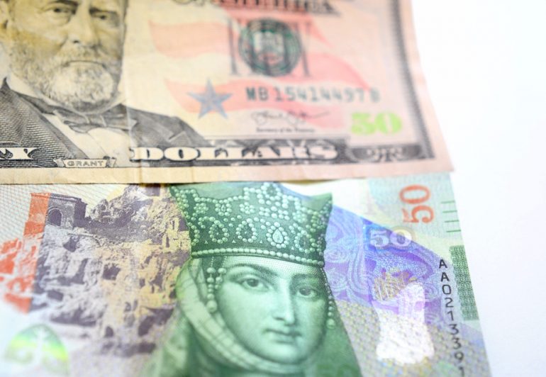 ლარში გაცემული სესხების მოცულობა 470 მილიონი ლარით გაიზარდა