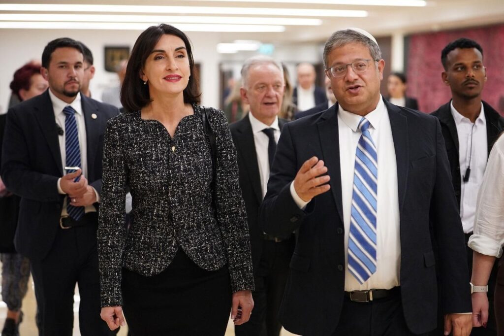 მაკა ბოჭორიშვილი ისრაელის ეროვნული უსაფრთხოების მინისტრს შეხვდა