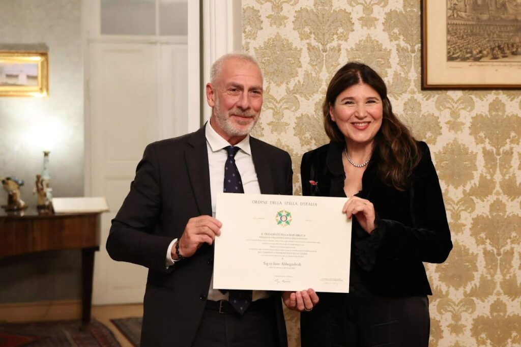 ქართველი მომღერალი იტალიის ვარსკვლავის კავალერის ორდენით დაჯილდოვდა