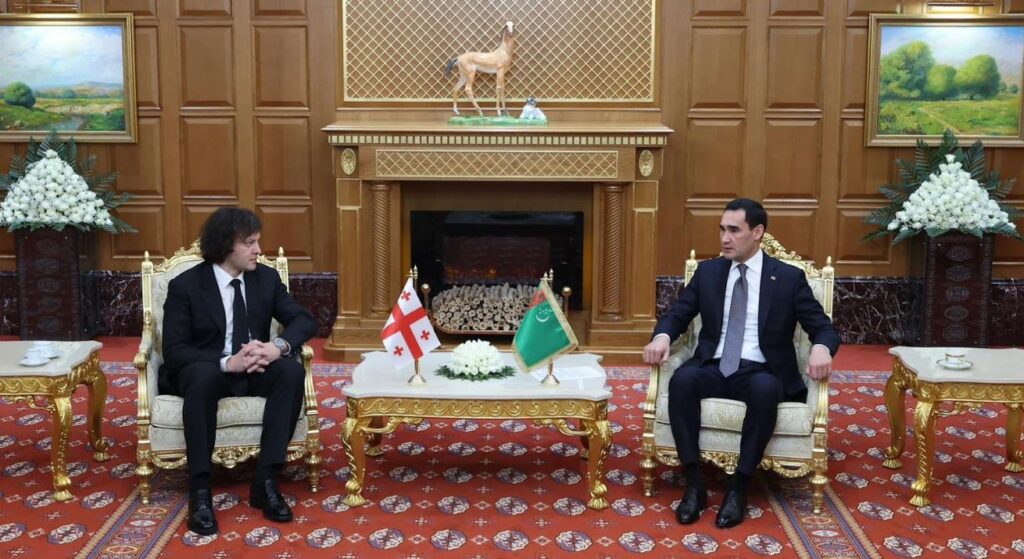 პრემიერ-მინისტრმა თურქმენეთში ვიზიტის ფარგლებში ოფიციალური შეხვედრები გამართა