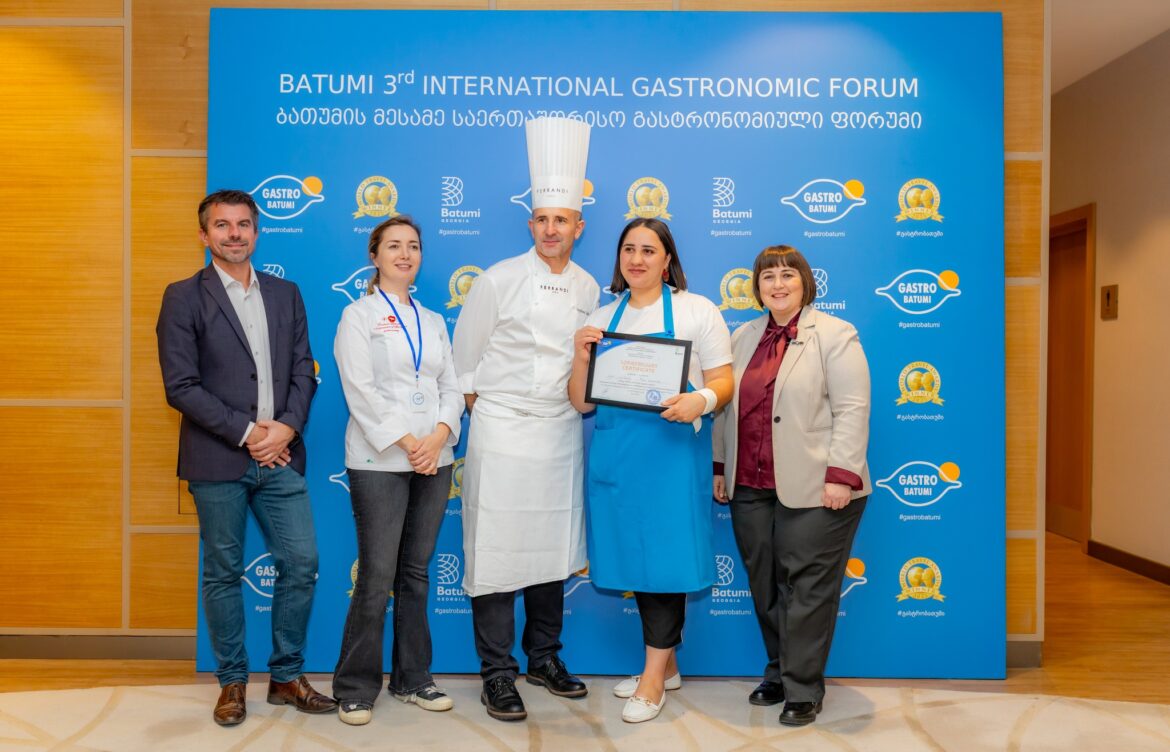 ადგილობრივ მზარეულებს კულინარიული მასტერკლასი ჩაუტარდათ