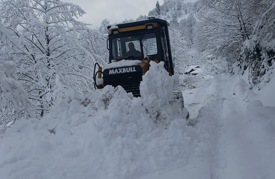 აჭარის მთიანეთში ინტენსიურად თოვს