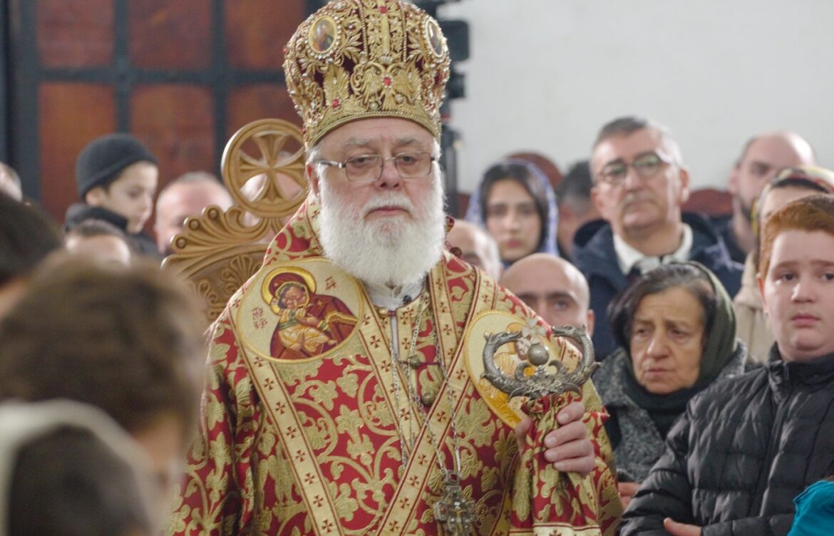 საშობაო ლიტურგია გვარას ივერიის ღვთისმშობლის სახელობის ტაძარში