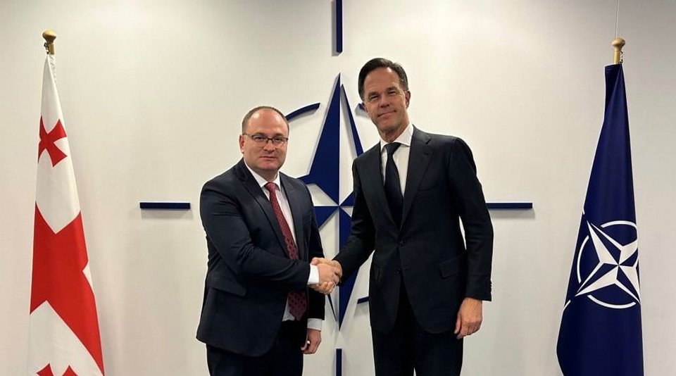 ირაკლი ბერაიამ მარკ რუტეს რწმუნებათა სიგელი გადასცა