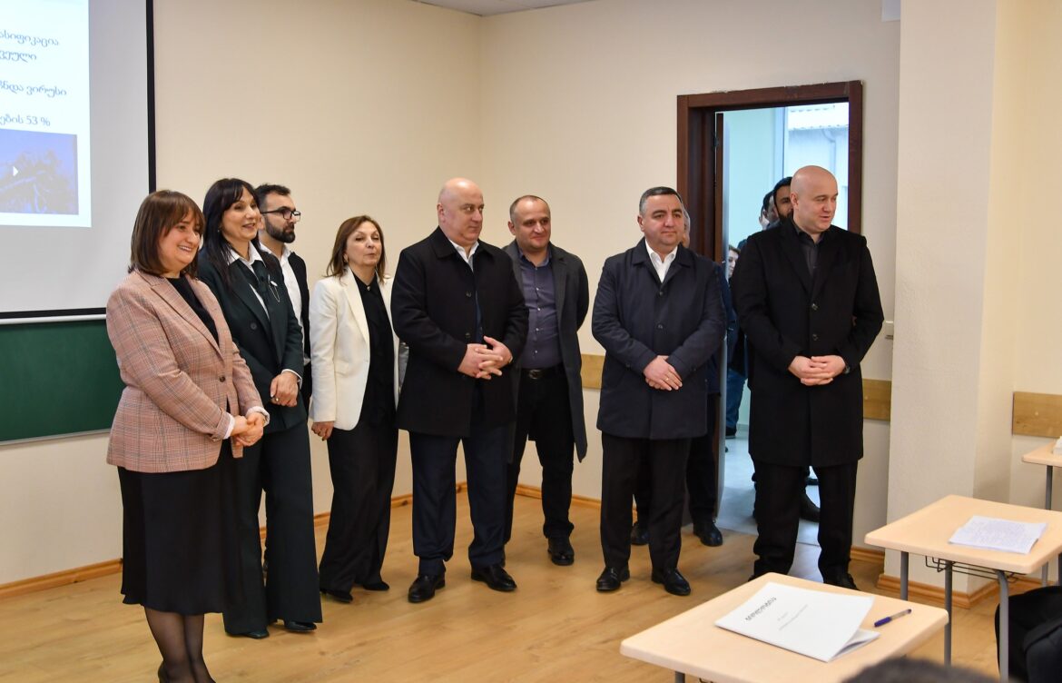 სოფელ ერგეში სკოლის რეაბილიტაცია დასრულდა