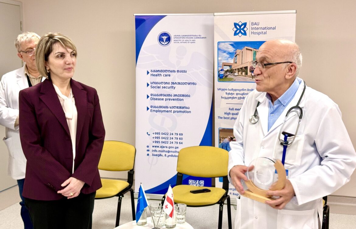 მინისტრი სამედიცინო პერსონალს შეხვდა